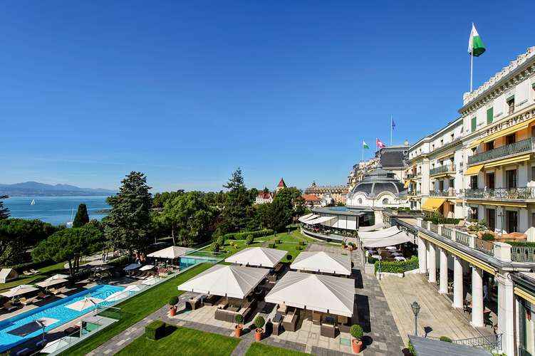 Relax at the Luxurious Beau-Rivage Palace